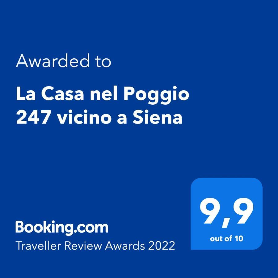 Ponte a TressaLa Casa Nel Poggio 247 Vicino A Sienaアパートメント エクステリア 写真